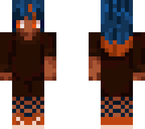 orange + blue gal