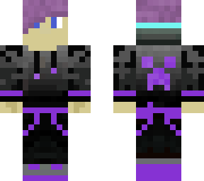 purple hair gamer