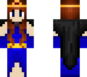 queen with cape