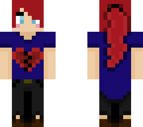 the girl with red hair