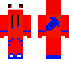 thechicken20 blue and red