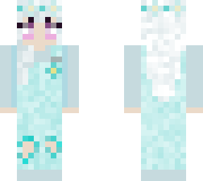 aesthetic cloud girl in overalls