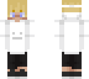 blonde kid with a white hoodie (dreemy's skin)