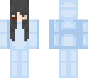 blue onesie girl