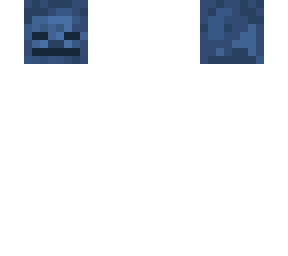 blue skeleton head