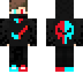cool red blue boy