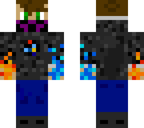 dark, fire and ice wolf boy