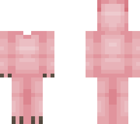 pig onesie - pink - ob
