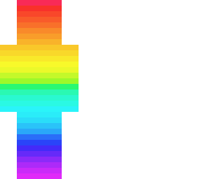 rainbow minecraft on my own