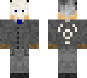 suited skull mask