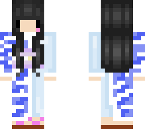 chibi water kimono