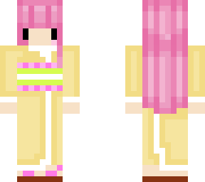 chibi yellow kimono