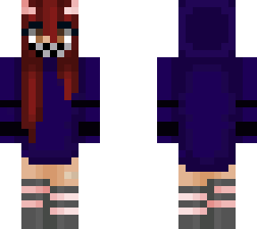 edited blue hoodie girl