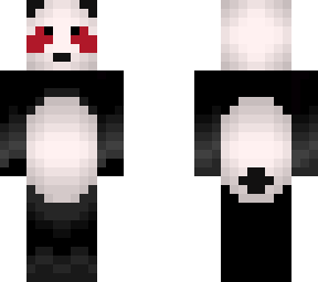 fixed eyes panda
