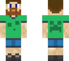 gooddog gamer green shirt slime creeper