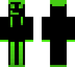 green happy computer dude