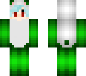 green panda
