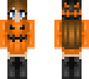 halloween - orange and black outfit - pumpkin hat