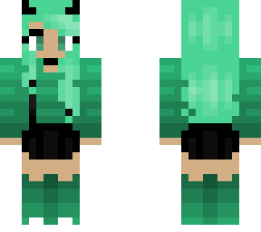 little green girl - skirt