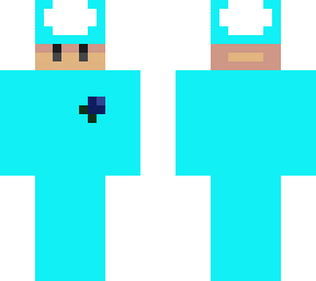 neon blue toad