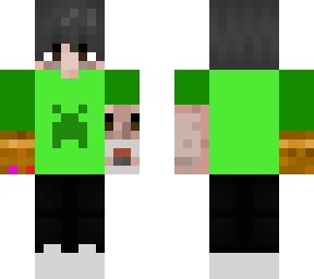 old xaxe with creeper t-shirt