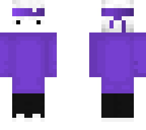 purple and white
