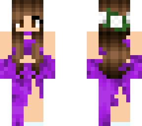 purple prom dress (edit of blue prom dress (not mine) )