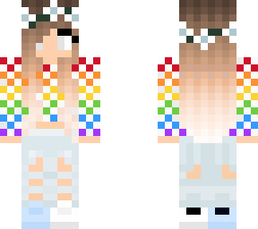 rainbow girl