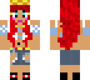 red hair modern princess