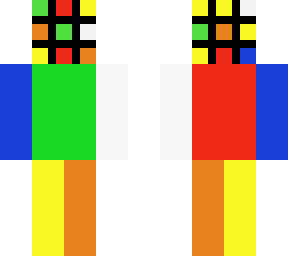rubix cube man
