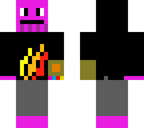 thanos in fire merch