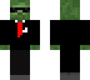 zombie with suit