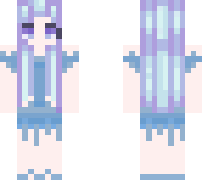 blue girl