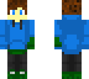 blue green guy