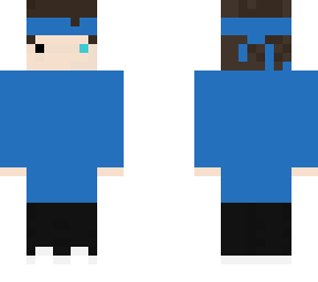 blue skin