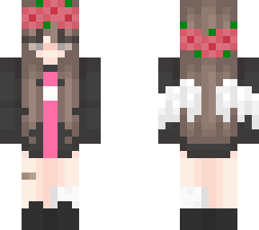 cute floral pink shirt girl