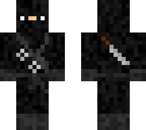 detailed black ninja