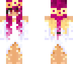 edited (pink hair)