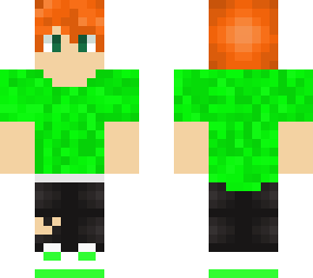 green ginger boy