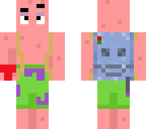 patrick star with reef blower