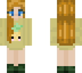 pineapple girl edit