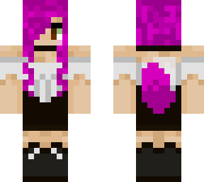 pink fox girl
