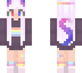 pride cat girl edit