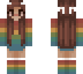 rainbow girl
