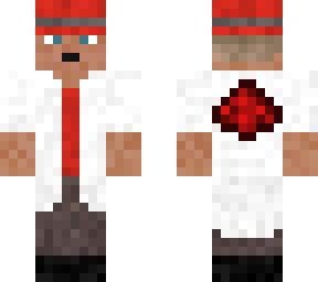 redstone scientist with bucket hat