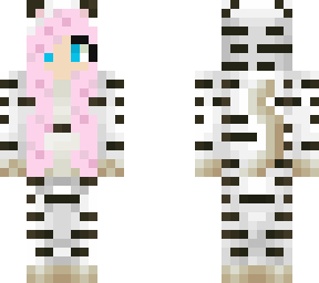 tiger girl (pink hair
