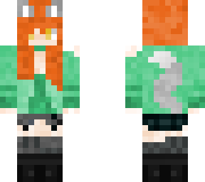 wolf girl skin 2