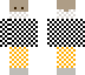 checkerboard outfit