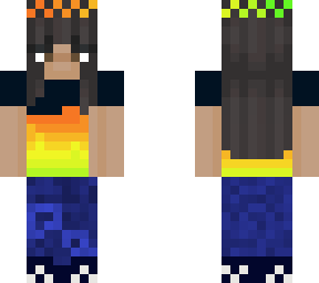 cute orange to green