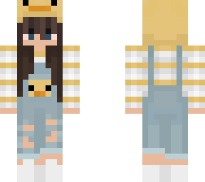 edited duck girl